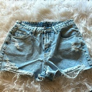 Blue SHIEN jean shorts